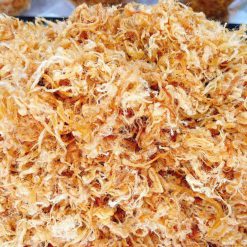 chà bông heo sạch Miệt Vườn Xanh - sợi tơi, mềm, không hóa chất, đảm bảo an toàn sức khỏe.