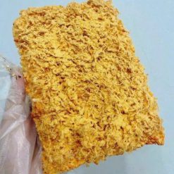 Cơm cháy chà bông phô mai giòn rụm, thơm ngon tại Miệt Vườn Xanh